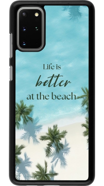 Samsung Galaxy S20+ Case Hülle - Summer 2025 Life is better at the beach