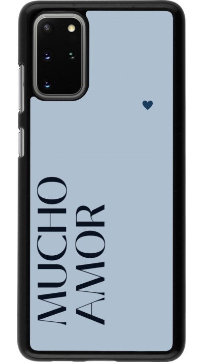 Samsung Galaxy S20+ Case Hülle - Valentine 2024 mucho amor azul