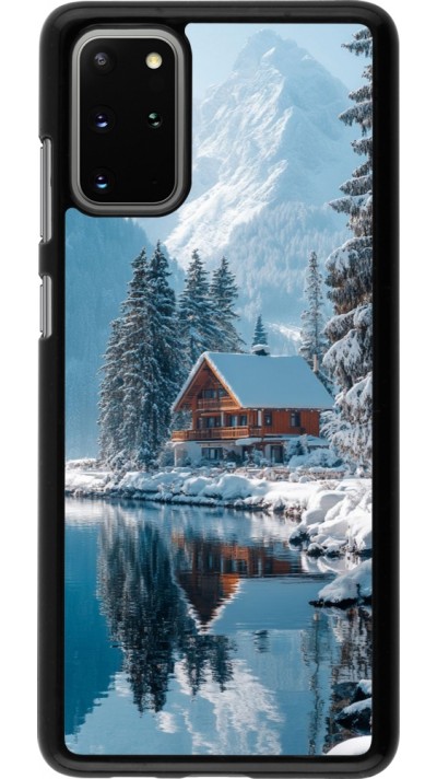 Samsung Galaxy S20+ Case Hülle - Winter 25 Winter house forest day