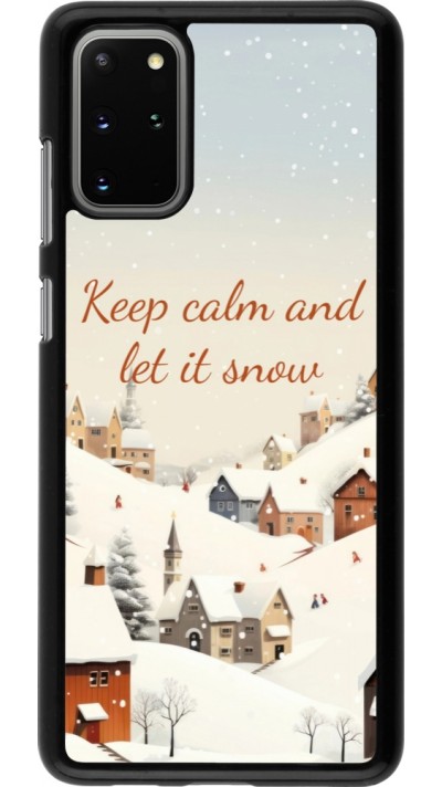 Samsung Galaxy S20+ Case Hülle - Winter 25 Winter Keep calm and let it snow