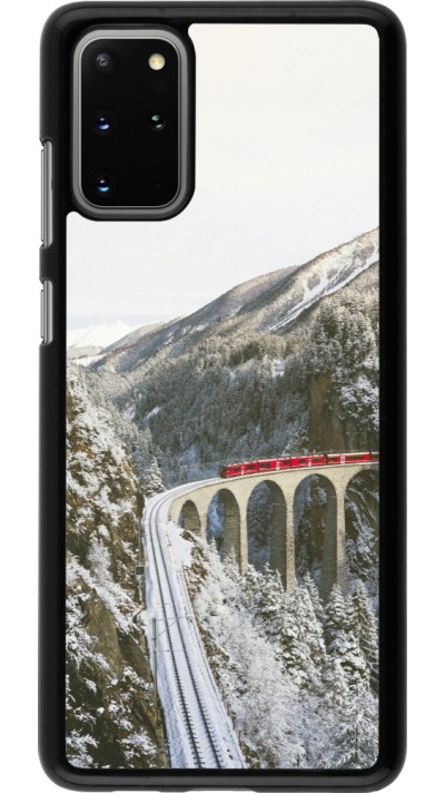 Samsung Galaxy S20+ Case Hülle - Winter 25 Winter polar express
