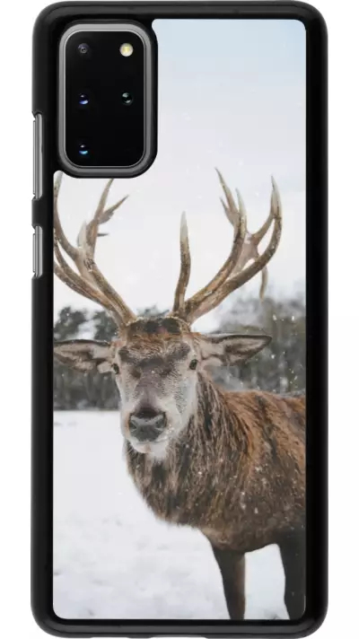Samsung Galaxy S20+ Case Hülle - Winter 25 Winter reindeer
