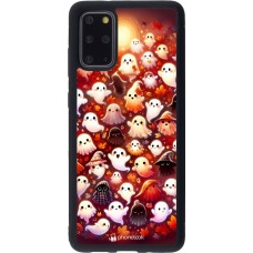 Samsung Galaxy S20+ Case Hülle - Silikon schwarz Gespenster Herbst niedlich