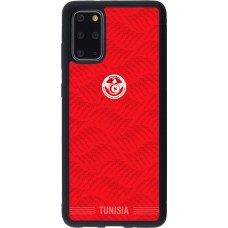 Samsung Galaxy S20+ Case Hülle - Silikon schwarz Tunesien 2026 personalisierbares Fussballtrikot