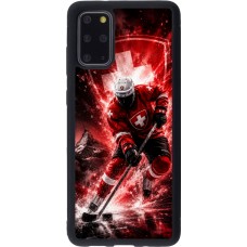 Samsung Galaxy S20+ Case Hülle - Silikon schwarz Hockey World Championship Player