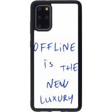 Samsung Galaxy S20+ Case Hülle - Silikon schwarz Offline is the new luxury