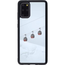 Samsung Galaxy S20+ Case Hülle - Silikon schwarz Winter 22 ski lift