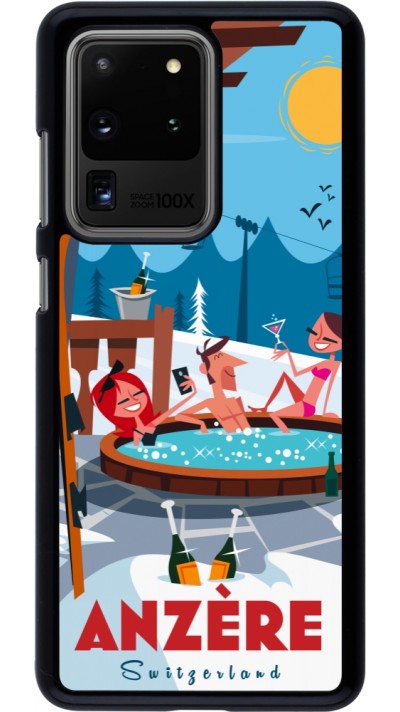 Samsung Galaxy S20 Ultra Case Hülle - Anzère Mountain Jacuzzi