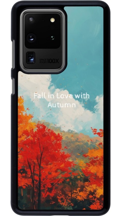 Samsung Galaxy S20 Ultra Case Hülle - Autumn 25 Fall in love