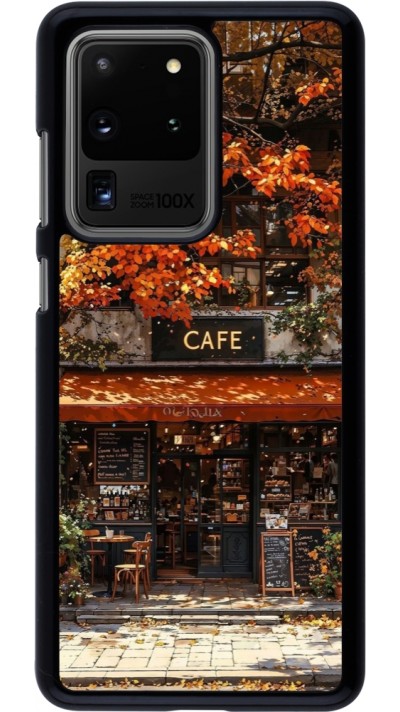 Samsung Galaxy S20 Ultra Case Hülle - Autumn 25 Coffee shop