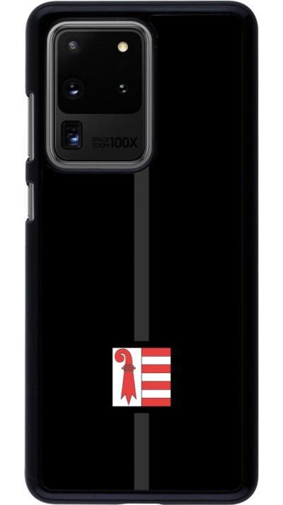 Samsung Galaxy S20 Ultra Case Hülle - Kanton JU schwarz