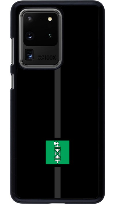 Samsung Galaxy S20 Ultra Case Hülle - Kanton SG schwarz