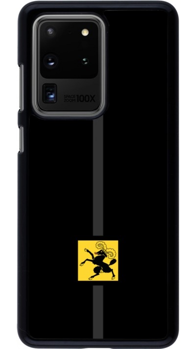 Samsung Galaxy S20 Ultra Case Hülle - Kanton SH schwarz