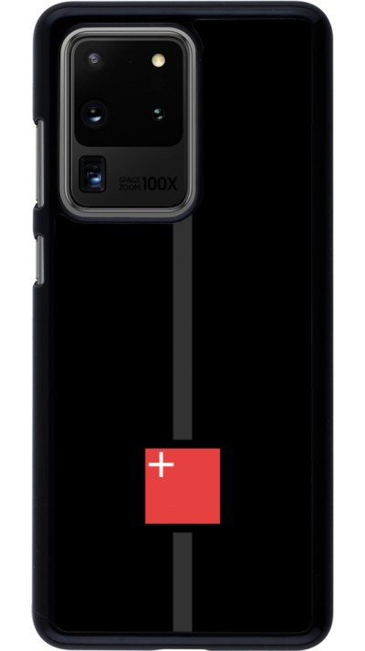 Samsung Galaxy S20 Ultra Case Hülle - Kanton SZ schwarz