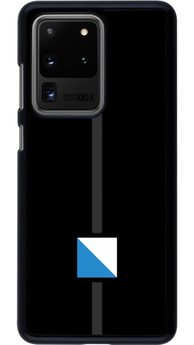 Samsung Galaxy S20 Ultra Case Hülle - Kanton ZH schwarz