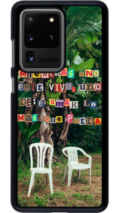 Samsung Galaxy S20 Ultra Case Hülle - Chairs DTMF