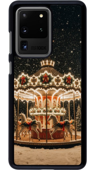 Samsung Galaxy S20 Ultra Case Hülle - Christmas 25 Carousel