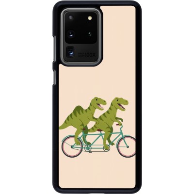 Samsung Galaxy S20 Ultra Case Hülle - Dinosaurs on bikes 2026