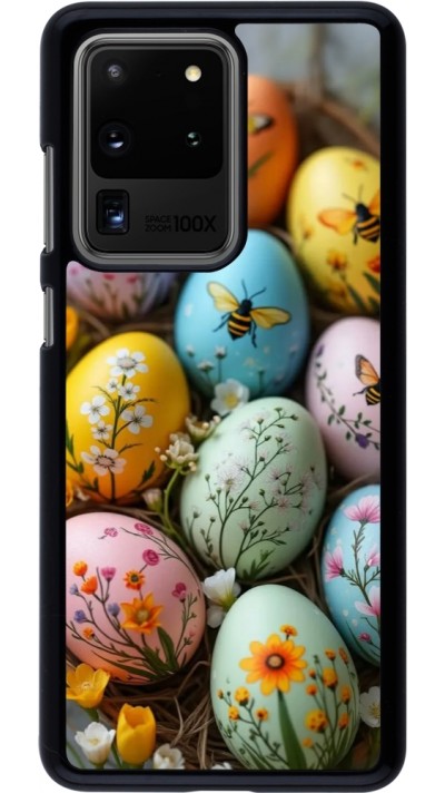 Samsung Galaxy S20 Ultra Case Hülle - Easter 2026 Eggs with bees