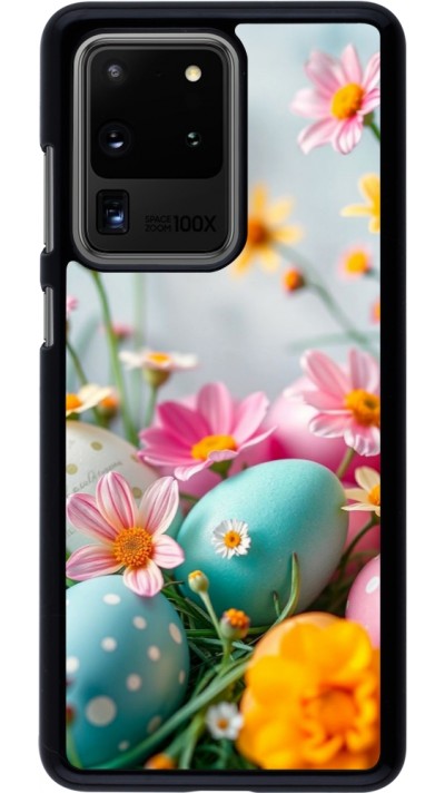 Samsung Galaxy S20 Ultra Case Hülle - Easter 2026 Eggs with flowers