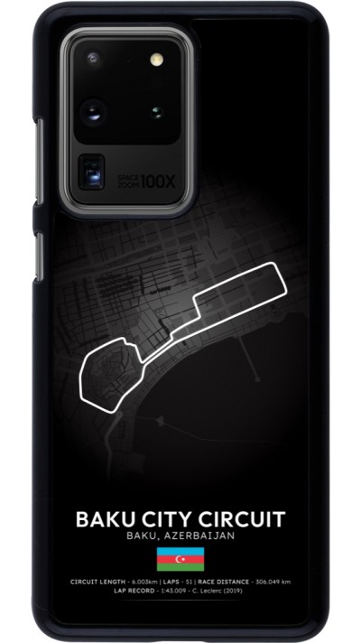 Samsung Galaxy S20 Ultra Case Hülle - F1 Track 2025 Azerbaijan