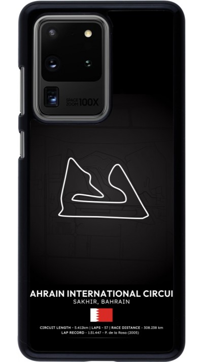 Samsung Galaxy S20 Ultra Case Hülle - F1 Track 2025 Bahrain