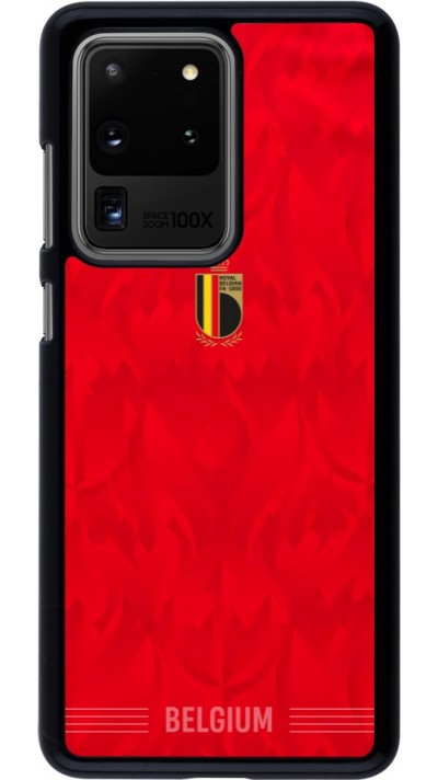 Coque Samsung Galaxy S20 Ultra - Maillot de football Belgique 2026 personnalisable
