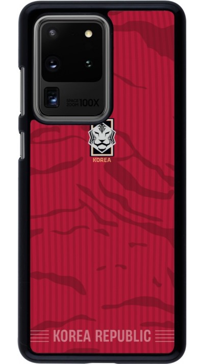 Samsung Galaxy S20 Ultra Case Hülle - Südkorea 2026 personalisierbares Fussballtrikot