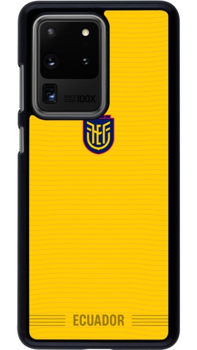 Coque Samsung Galaxy S20 Ultra - Maillot de football E?quateur 2026 personnalisable