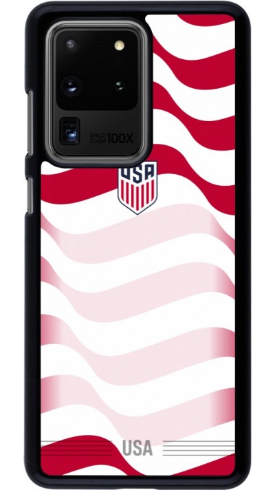 Coque Samsung Galaxy S20 Ultra - Maillot de football États-Unis 2026 personnalisable