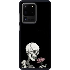Samsung Galaxy S20 Ultra Case Hülle - Halloween 2023 rose and skeleton