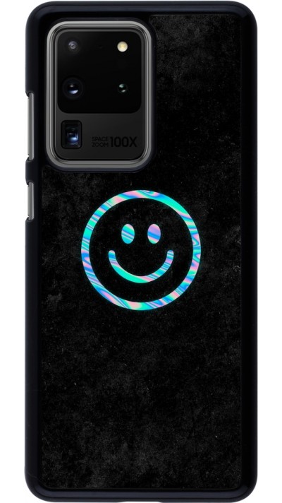 Samsung Galaxy S20 Ultra Case Hülle - Happy smiley irisirt