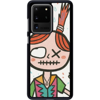 Samsung Galaxy S20 Ultra Case Hülle - Little Girl Sketch
