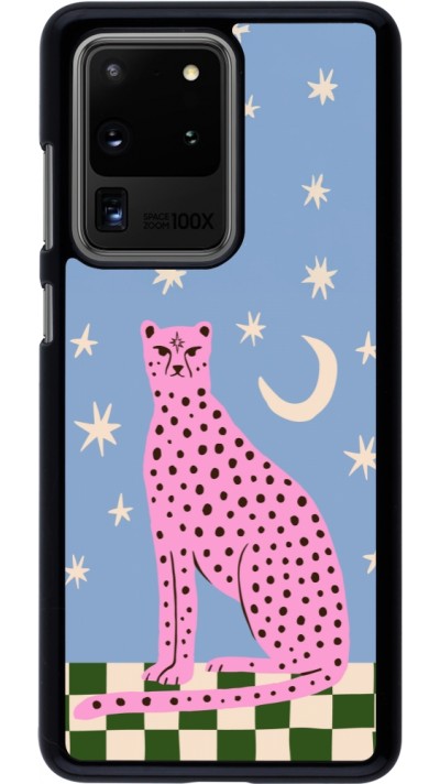 Samsung Galaxy S20 Ultra Case Hülle - Pink leopard with stars 2026