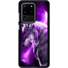 Coque Samsung Galaxy S20 Ultra - Purple Sky Wolf