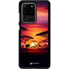 Coque Samsung Galaxy S20 Ultra - Safari sunset wildlife