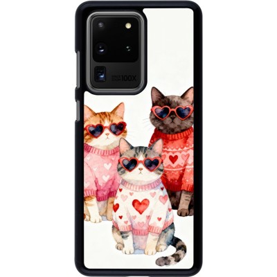 Samsung Galaxy S20 Ultra Case Hülle - Saint Valentines Day 26 Cat Love