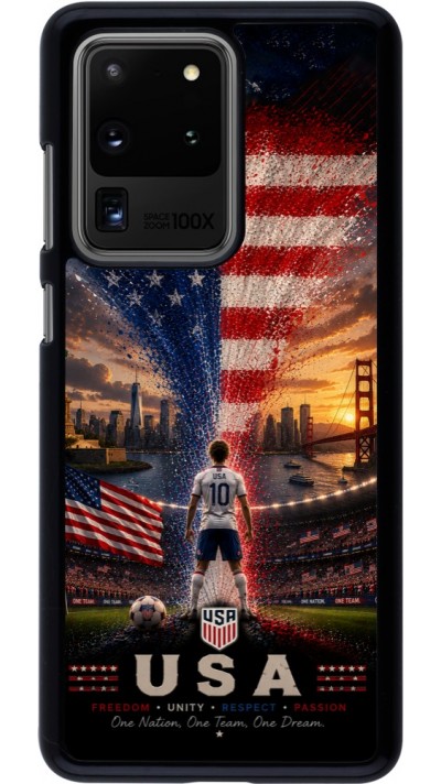 Coque Samsung Galaxy S20 Ultra - Football États-Unis splash 2026