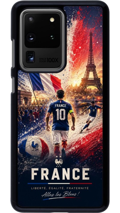 Coque Samsung Galaxy S20 Ultra - Football France splash 2026