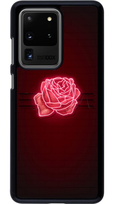 Samsung Galaxy S20 Ultra Case Hülle - Spring 23 neon rose