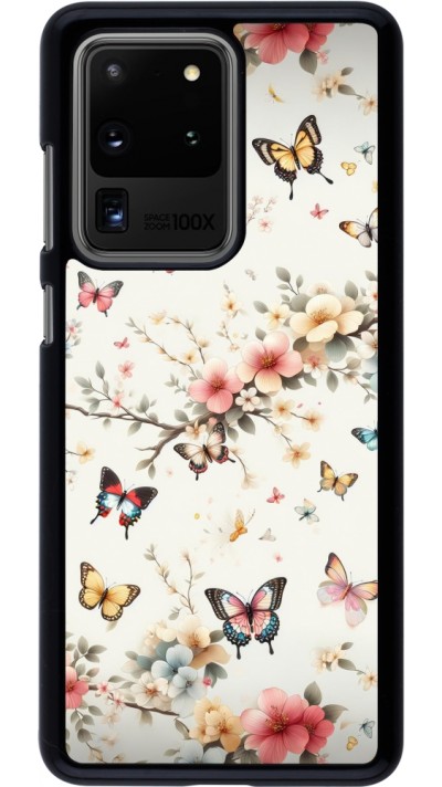 Samsung Galaxy S20 Ultra Case Hülle - Frühling 25 Leichte Schmetterlinge