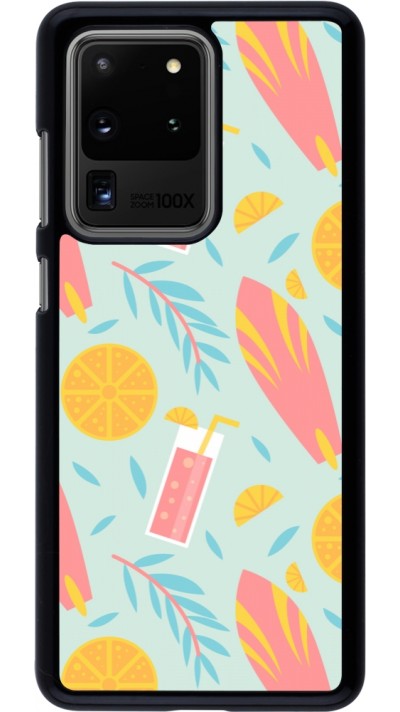 Samsung Galaxy S20 Ultra Case Hülle - Summer 2025 Pattern citron