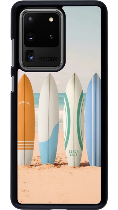 Samsung Galaxy S20 Ultra Case Hülle - Summer surfboard 2025