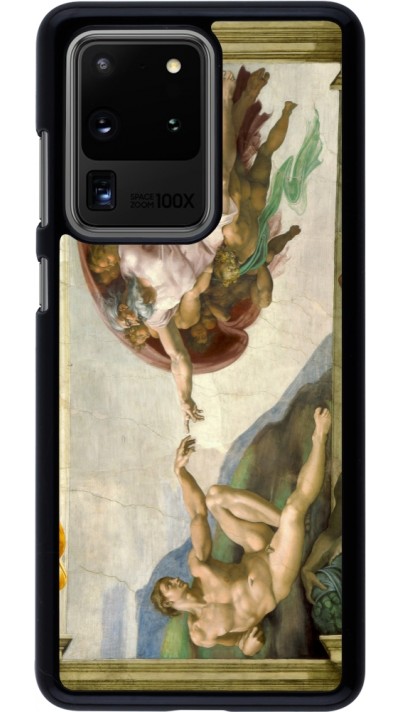 Coque Samsung Galaxy S20 Ultra - Tableau art - La Création d’Adam - Michel-Ange