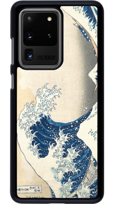 Coque Samsung Galaxy S20 Ultra - Tableau art - La Grande Vague de Kanagawa - Hokusai