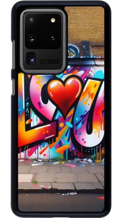 Samsung Galaxy S20 Ultra Case Hülle - Valentin 2025 Liebe U Tag