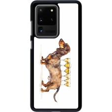 Samsung Galaxy S20 Ultra Case Hülle - Wine Teckel