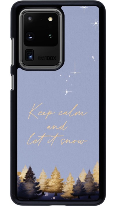 Samsung Galaxy S20 Ultra Case Hülle - Winter 25 Winter illustration of trees