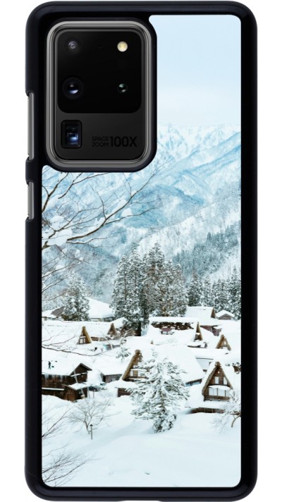 Samsung Galaxy S20 Ultra Case Hülle - Winter 25 Winter snowy landscape