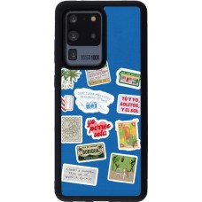 Samsung Galaxy S20 Ultra Case Hülle - Silikon schwarz Seals of the Dominican Republic DTMF